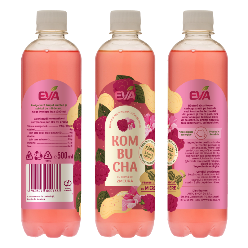 Kombucha EVA – Zmeura - imagine 2